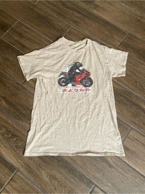 Cream Eldon T-Shirt